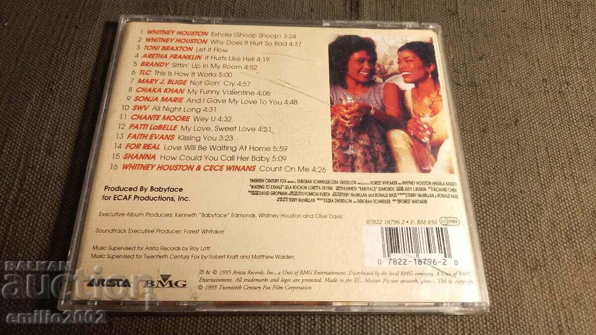 Auction Audio CD Waiting to Exhale Auction Audio CD Waiting to Exhale