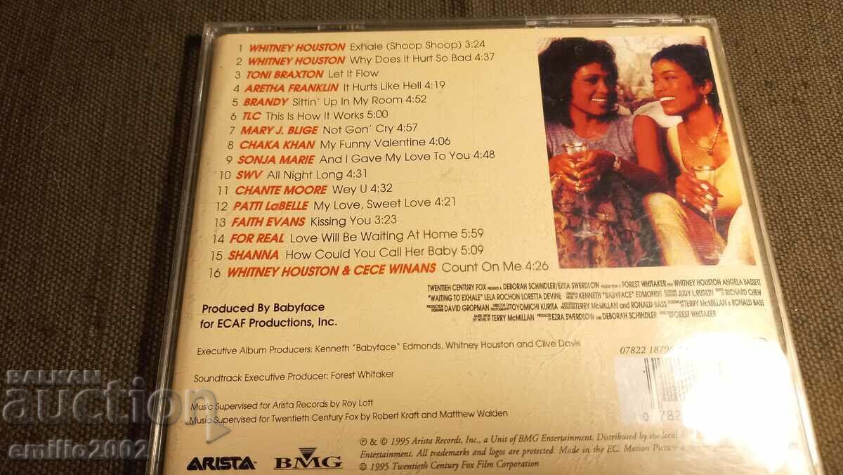 Auction Audio CD Waiting to Exhale Auction Audio CD Waiting to Exhale