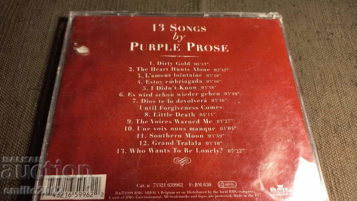 Auction  Audio CD Purple prose