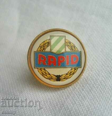 Auction Sport football badge - FC Rapid, Vienna - 2 pieces Auction Sport football badge - FC Rapid, Vienna - 2 pieces