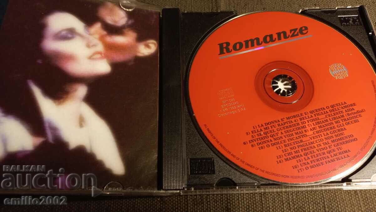 Аудио CD Romance с цена 2.99 лв. | € 1.53 Аудио CD Romance с цена 2.99 лв. | € 1.53