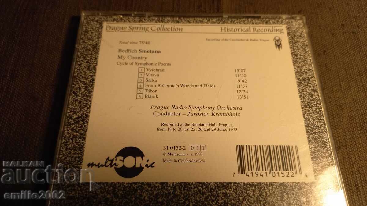 Auction Audio CD Smetana Auction Audio CD Smetana