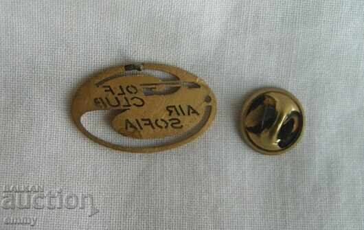 Air Sofia Golf Club Badge with price 5.00 BGN | € 2.56 Air Sofia Golf Club Badge with price 5.00 BGN | € 2.56