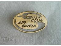 Air Sofia Golf Club Badge