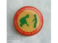 Badge - Children's Golf Program, Bulgarian Golf Association