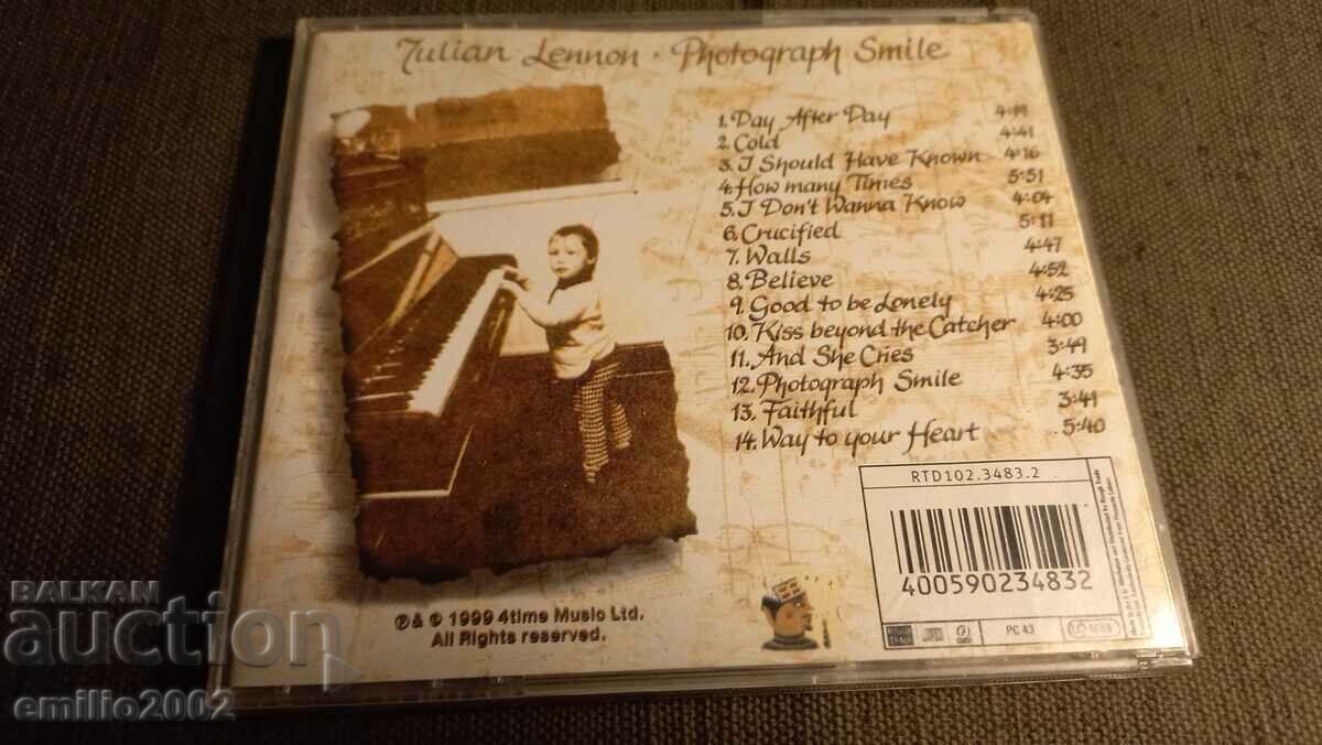 Auction Julian Lenon Audio CD Auction Julian Lenon Audio CD