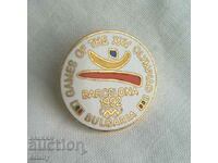 Badge - Olympic Games Barcelona 1992. Enamel