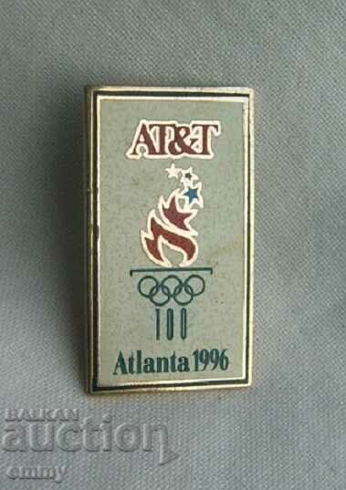 Auction Badge Olympic Games Atlanta 1996, sponsor. Email Auction Badge Olympic Games Atlanta 1996, sponsor. Email