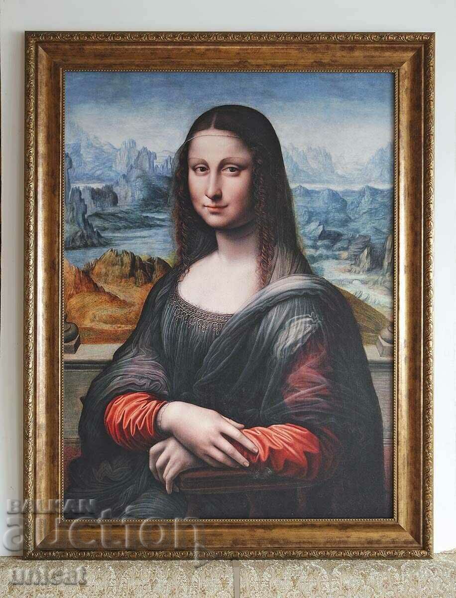 Mona Lisa, Leonardo da Vinci, pictură