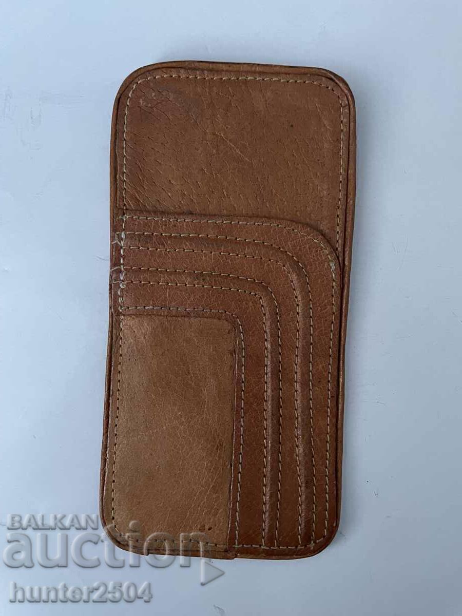 Auction Leather glasses cases, 3 pieces Auction Leather glasses cases, 3 pieces