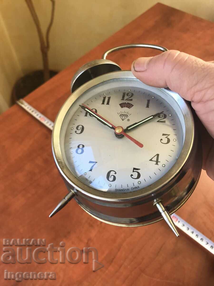 Auction CLOCK DESK ALARM CLOCK MECHANICAL NOT WORKING Auction CLOCK DESK ALARM CLOCK MECHANICAL NOT WORKING