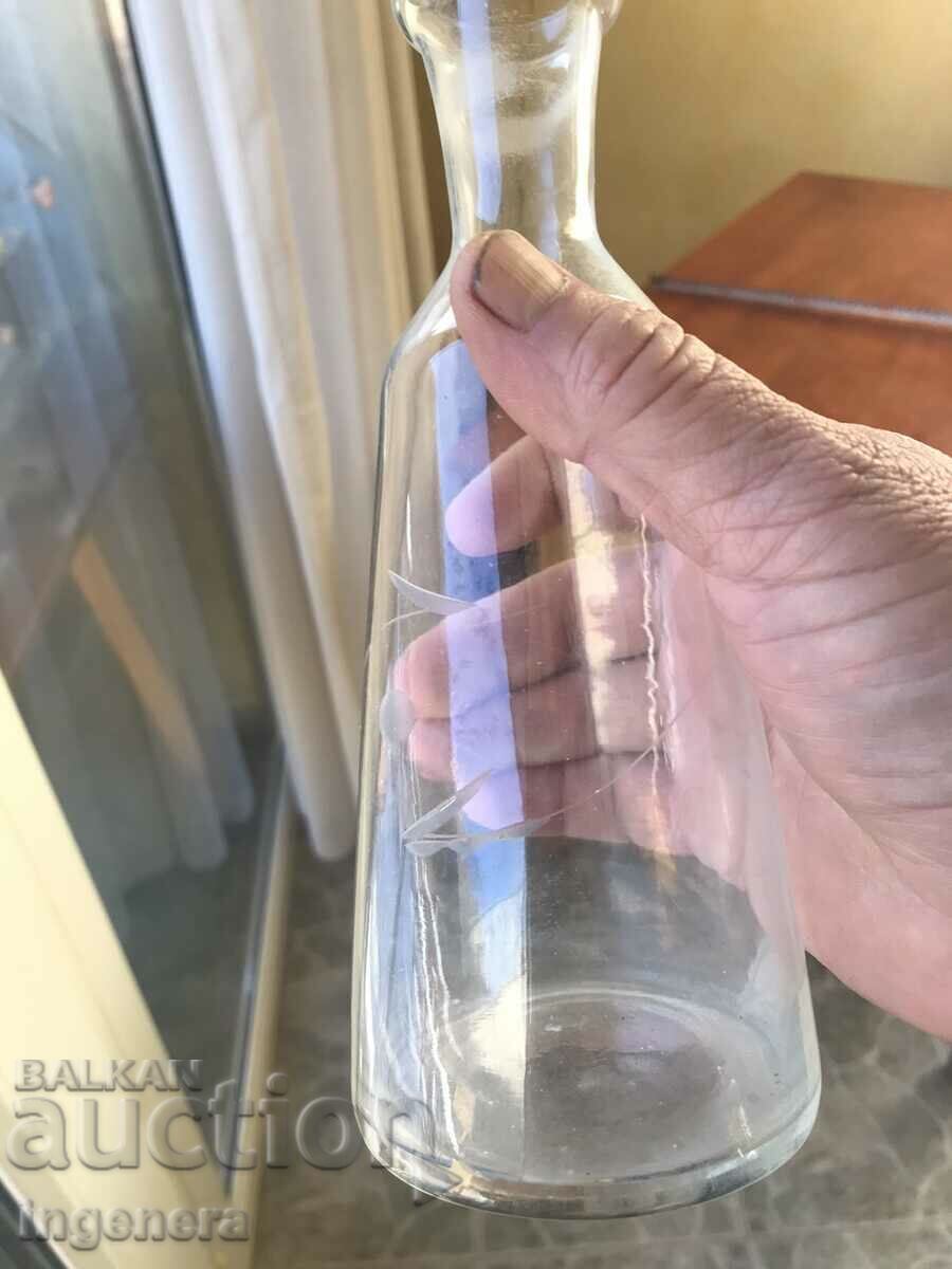 SOCA THIN-WALLED BRANDY BOTTLE CARAFE COLLECTIBLE-600 with price 12.00 BGN | € 6.14 SOCA THIN-WALLED BRANDY BOTTLE CARAFE COLLECTIBLE-600 with price 12.00 BGN | € 6.14