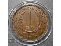 1 cent 1965 Caraibe de Est