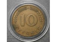 10 pfennig 1950