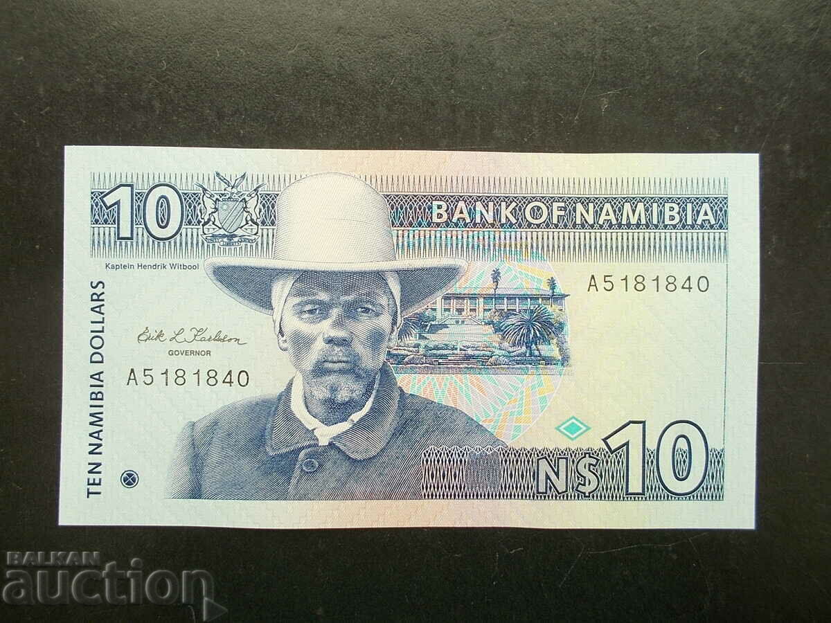 НАМИБИЯ , 10 $ , 1993 , UNC