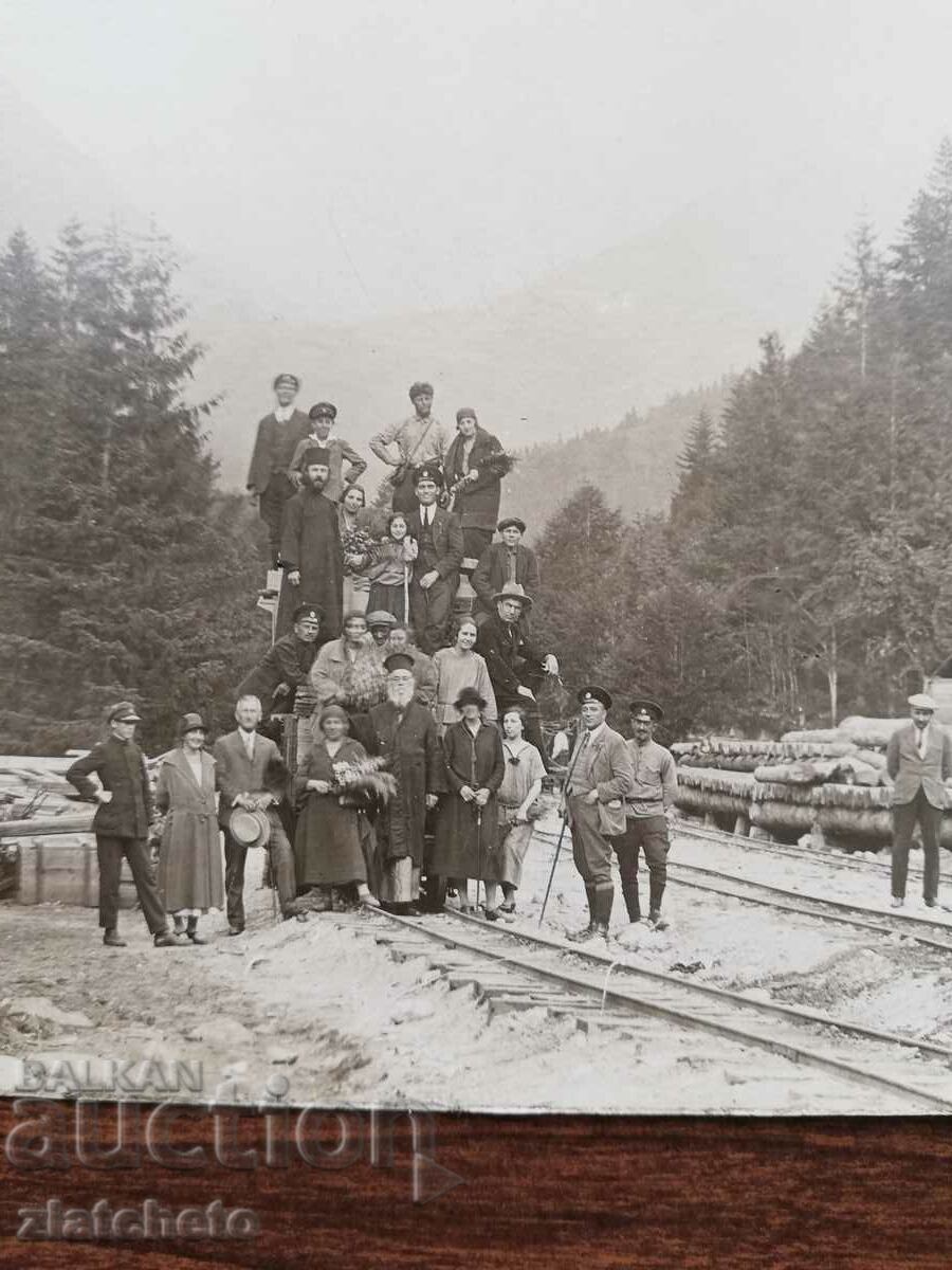 Аукцион Стара снимка Царство България - гара, БДЖ Аукцион Стара снимка Царство България - гара, БДЖ