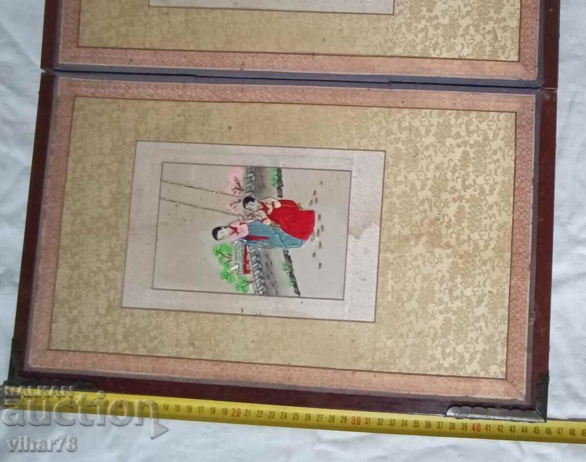 Livrarea Picturi chinezești de epocă brodate manual