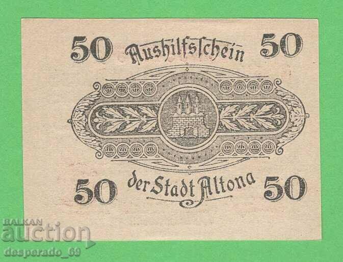 (¯`'•.¸NOTGELD (orașul Altona) 1918 UNC -50 pfennig¸.•'´¯) cu preț 2.20 BGN | € 1.12 (¯`'•.¸NOTGELD (orașul Altona) 1918 UNC -50 pfennig¸.•'´¯) cu preț 2.20 BGN | € 1.12