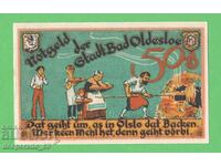 (¯`'•.¸NOTGELD (πόλη Bad Oldesloe) UNC -50 πφένιγκ¸.•'´¯)