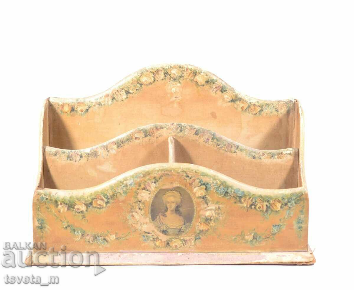 Vintage Italian Letter Stand Vintage Italian Letter Stand