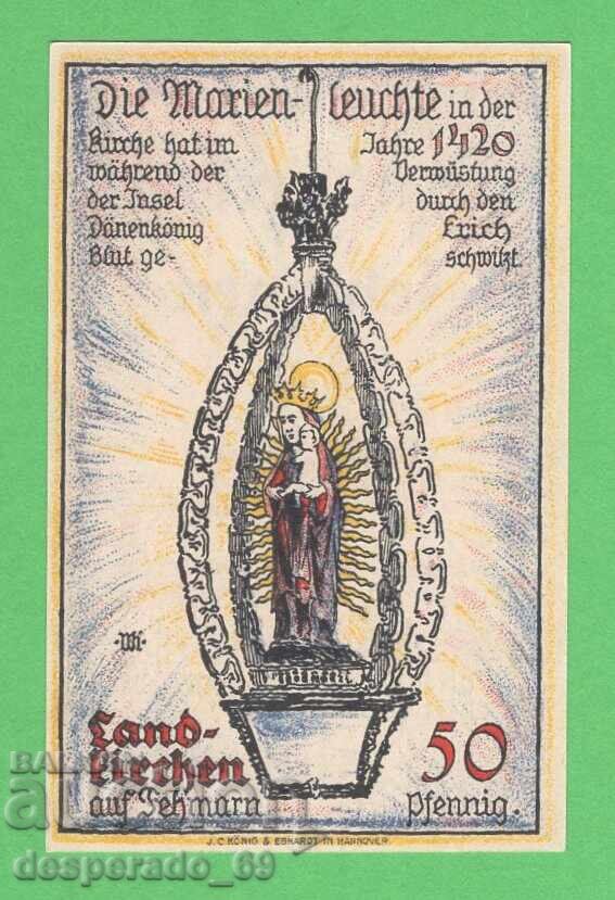 (¯`'•.¸NOTGELD (Landkirchen) UNC -50 πφένιγκ¸.•'´¯)