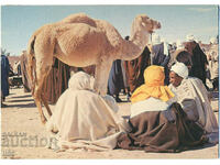 Тунис - Южен Тунис - пазар на камили - 1979