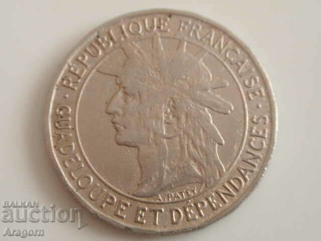 rare coin Guadeloupe 1 franc 1921; Guadeloupe with price 79.99 BGN | € 40.90 rare coin Guadeloupe 1 franc 1921; Guadeloupe with price 79.99 BGN | € 40.90