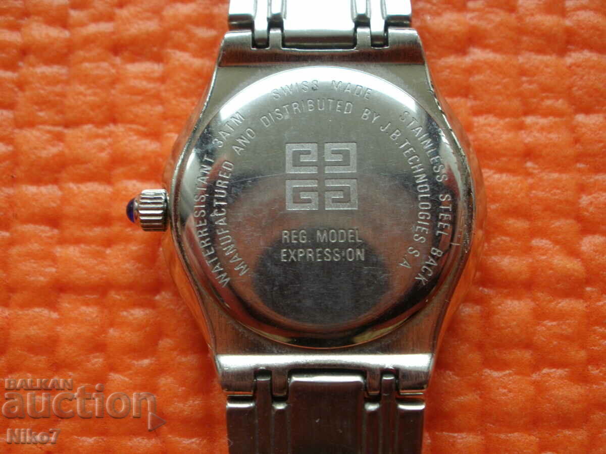 Παράδοση Ελβετικό, vintage, γυναικείο ρολόι - GIVENCHI.