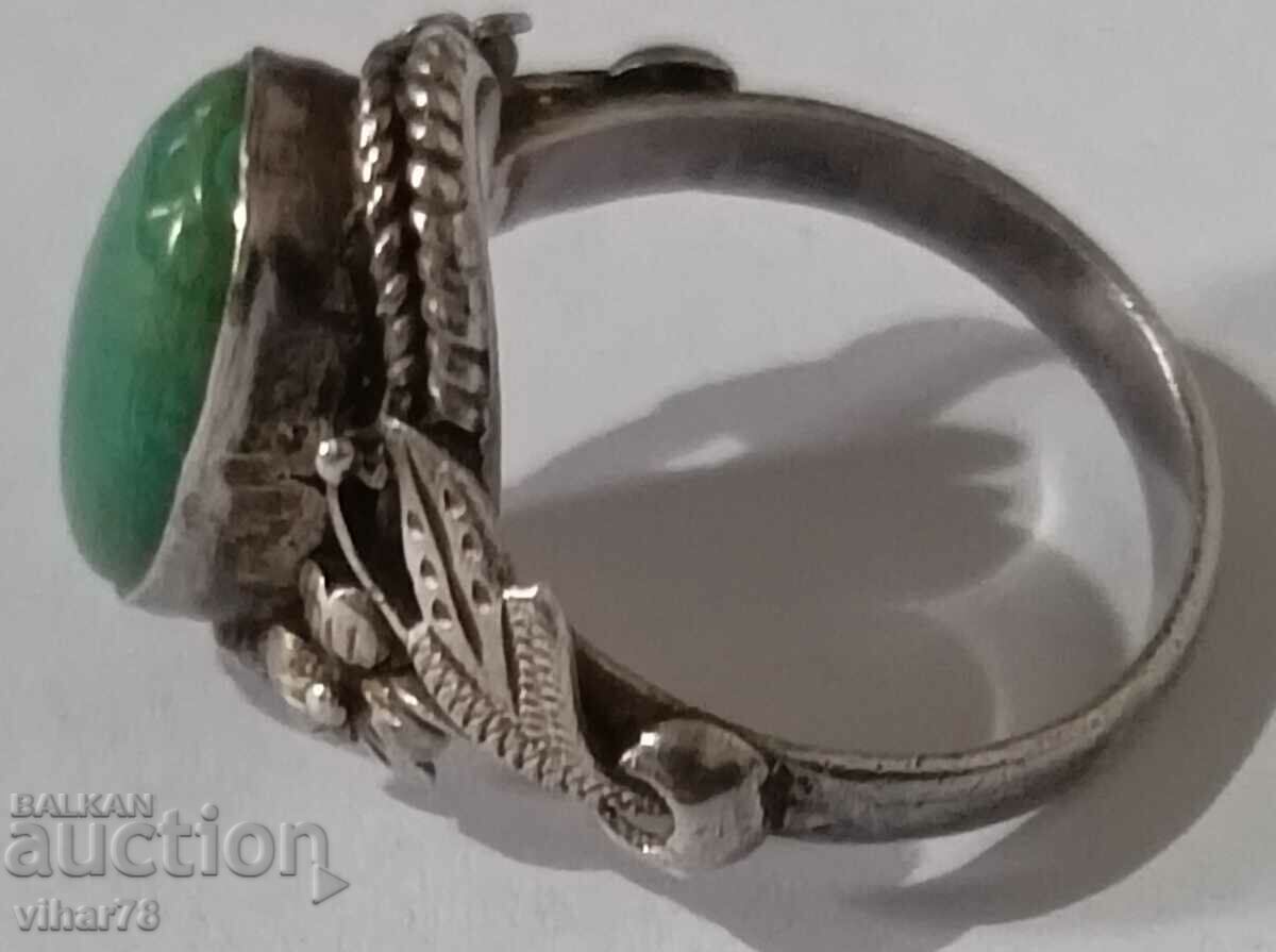 WOMEN'S SILVER RING with price 49.99 BGN | € 25.56