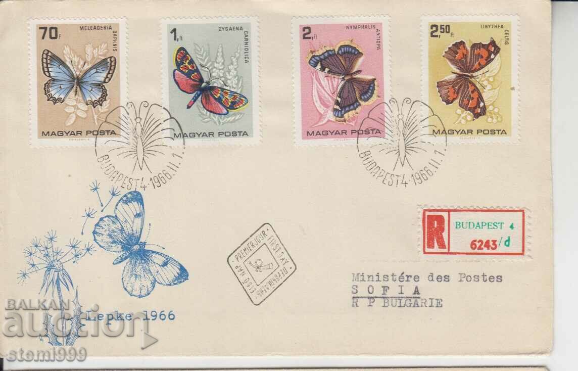 First-day Postal envelope Butterflies Lot 2 pl. with price 3.60 BGN | € 1.84 First-day Postal envelope Butterflies Lot 2 pl. with price 3.60 BGN | € 1.84