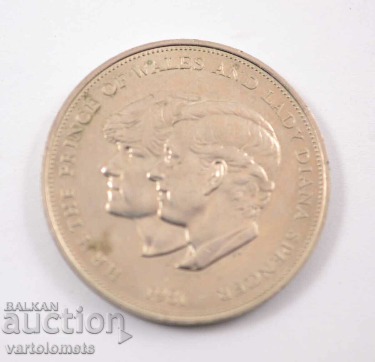 25 pence, 1981 - Great Britain Prince Charles and Lady Diana with price 9.00 BGN | € 4.60 25 pence, 1981 - Great Britain Prince Charles and Lady Diana with price 9.00 BGN | € 4.60