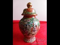 Old Chinese Porcelain Urn, Vase, Marked