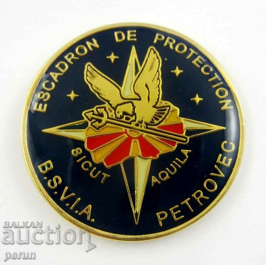 Military insignia-French squadron-NATO Mission in Macedonia