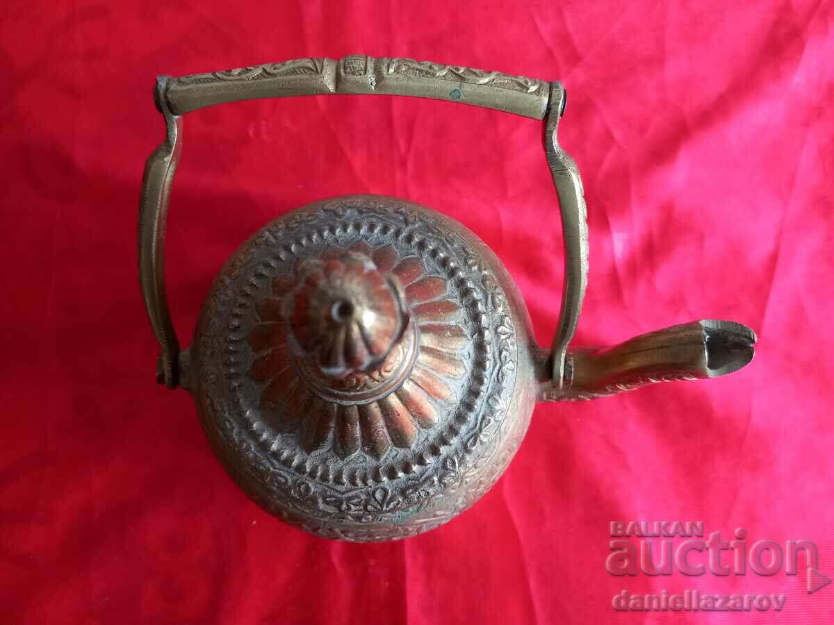 Delivery of Very Rare Bronze OTTOMAN TUGRA Teapot