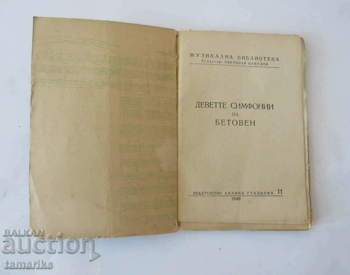 ΣΥΜΦΩΝΙΑ ΜΠΕΤΟΒΕΝ 1946 ΜΟΥΣΙΚΗ ΒΙΒΛΙΟΘΗΚΗ με τιμή 7.00 BGN | € 3.58 ΣΥΜΦΩΝΙΑ ΜΠΕΤΟΒΕΝ 1946 ΜΟΥΣΙΚΗ ΒΙΒΛΙΟΘΗΚΗ με τιμή 7.00 BGN | € 3.58