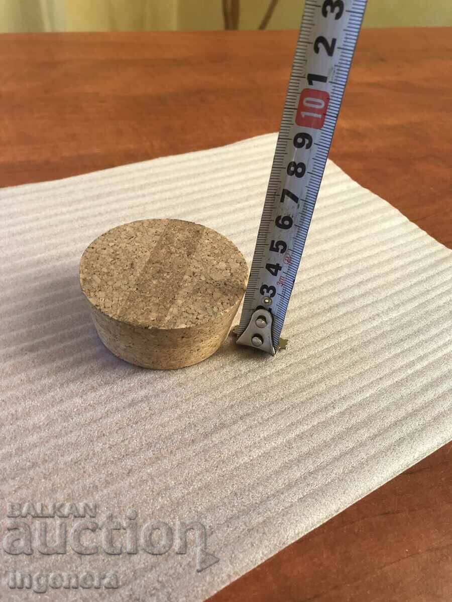PLUG STOPPER CORK CONE FOR JAR- SIZES-F70/F60X30 MM with price 5.00 BGN | € 2.56 PLUG STOPPER CORK CONE FOR JAR- SIZES-F70/F60X30 MM with price 5.00 BGN | € 2.56