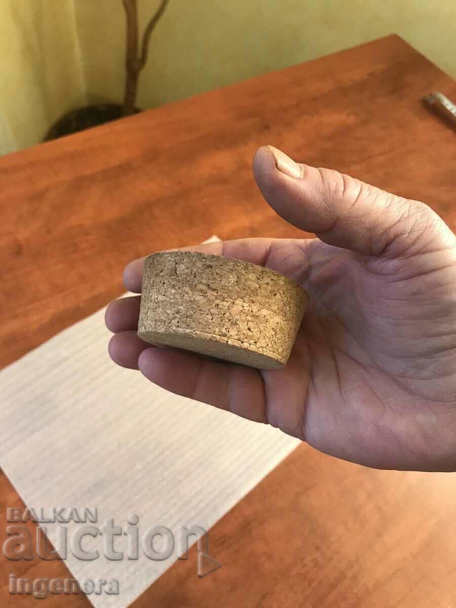 PLUG STOPPER CORK CONE FOR JAR- SIZES-F70/F60X30 MM - 5 PLUG STOPPER CORK CONE FOR JAR- SIZES-F70/F60X30 MM - 5