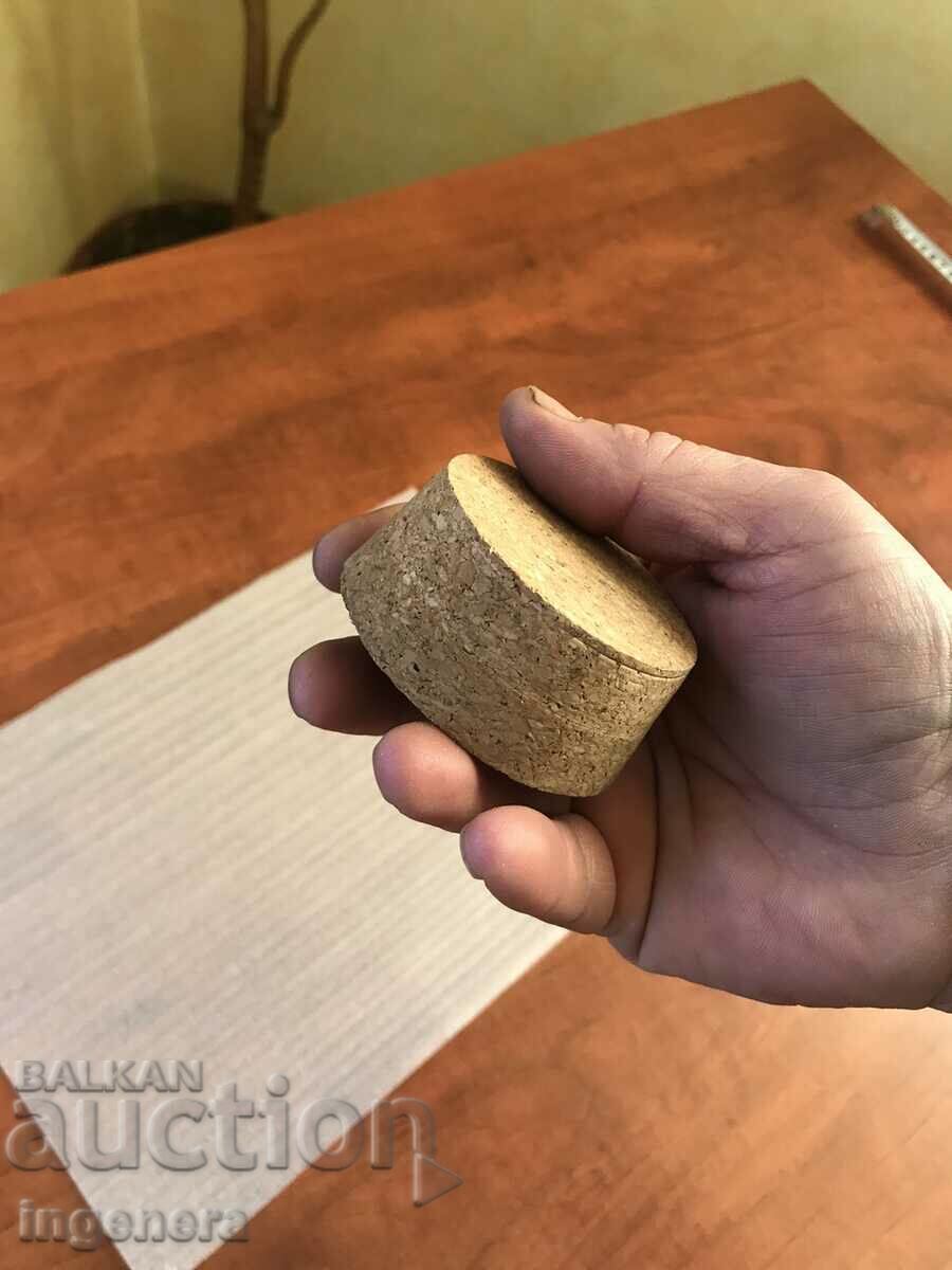 PLUG STOPPER CORK CONE FOR JAR- SIZES-F70/F60X30 MM - 6 PLUG STOPPER CORK CONE FOR JAR- SIZES-F70/F60X30 MM - 6