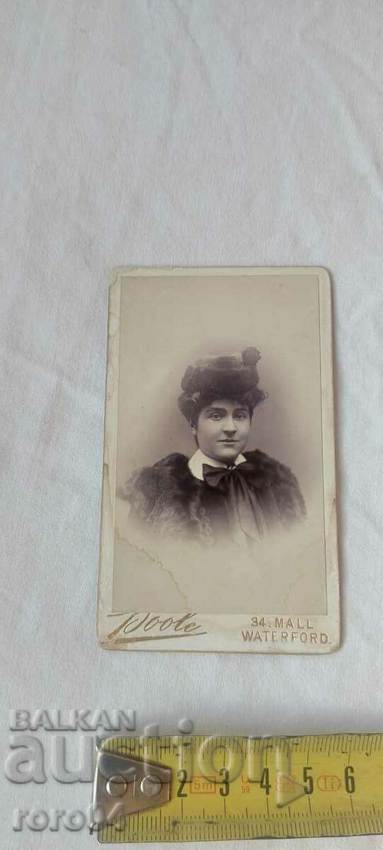 Auction  OLD PHOTO - CARDBOARD