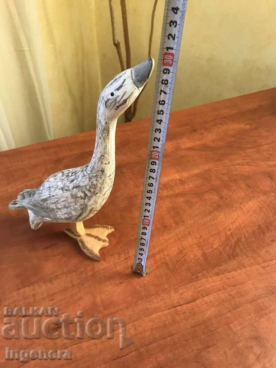 FIGURE WOOD PLASTIC CARVING STATUETTE SCULPTURE-DUCK with price 39.00 BGN | € 19.94 FIGURE WOOD PLASTIC CARVING STATUETTE SCULPTURE-DUCK with price 39.00 BGN | € 19.94