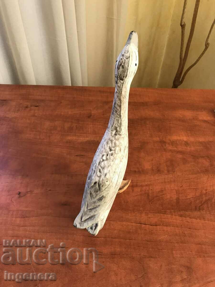 Auction FIGURE WOOD PLASTIC CARVING STATUETTE SCULPTURE-DUCK Auction FIGURE WOOD PLASTIC CARVING STATUETTE SCULPTURE-DUCK