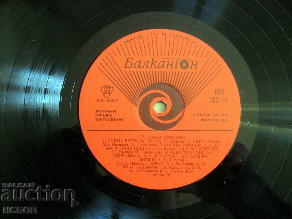 PASHA CHRISTOVA VTA 1461 - second PRESS with price 54.99 BGN | € 28.12 PASHA CHRISTOVA VTA 1461 - second PRESS with price 54.99 BGN | € 28.12