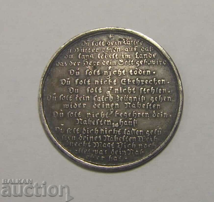 Germany Rare Silver Catholic Token with price 100.00 BGN | € 51.13 Germany Rare Silver Catholic Token with price 100.00 BGN | € 51.13