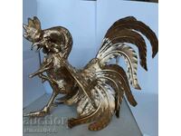 Bronze rooster.