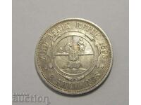 Южна Африка 2 шилинга 1893 ЮАР сребро