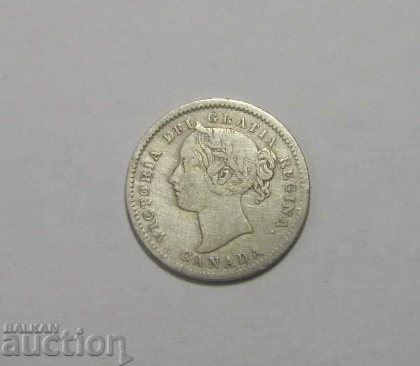 Canada 10 cents 1871 H Rare with price 80.00 BGN | € 40.90 Canada 10 cents 1871 H Rare with price 80.00 BGN | € 40.90