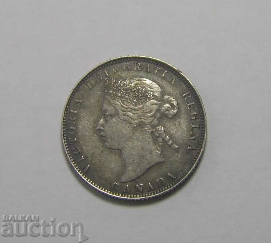 Canada 25 cents 1874 H Rare with price 200.00 BGN | € 102.26 Canada 25 cents 1874 H Rare with price 200.00 BGN | € 102.26