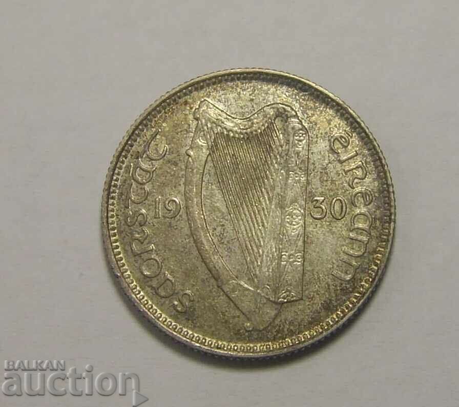 Ireland 1 Shilling 1930 XF/XF+ Rare with price 130.00 BGN | € 66.47 Ireland 1 Shilling 1930 XF/XF+ Rare with price 130.00 BGN | € 66.47