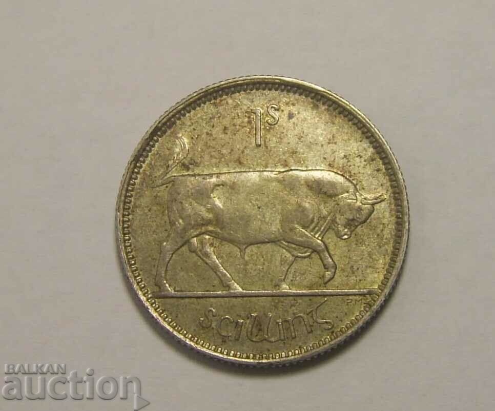 Ireland 1 Shilling 1930 XF/XF+ Rare