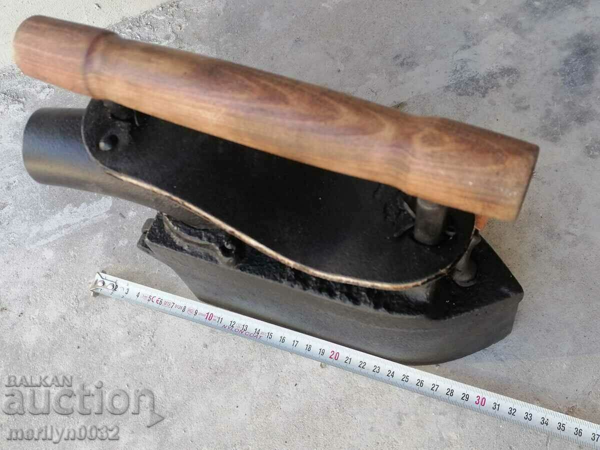 Стара немска професионална ютия на жар WW1 - 5 Стара немска професионална ютия на жар WW1 - 5